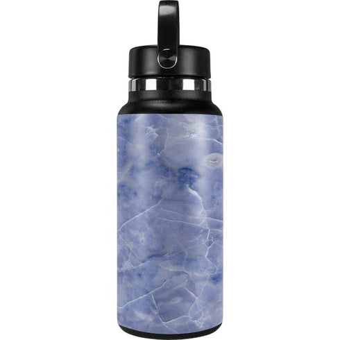 Crushed Blue Hydro Flask 32oz Wide Mouth Skin